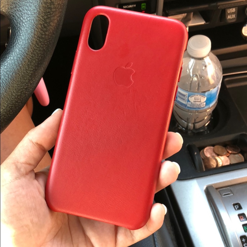iPhone X Leather Case